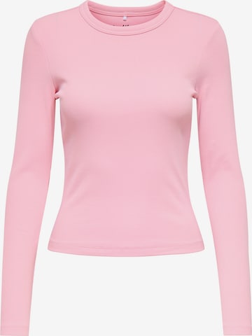 ONLY T-shirt 'ONLVAL' i rosa: framsida