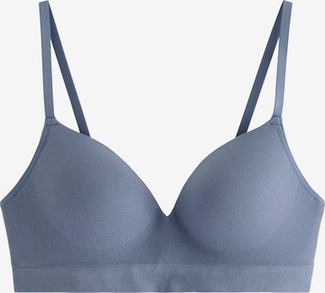Lindex Bra 'Flora' in Blue: front
