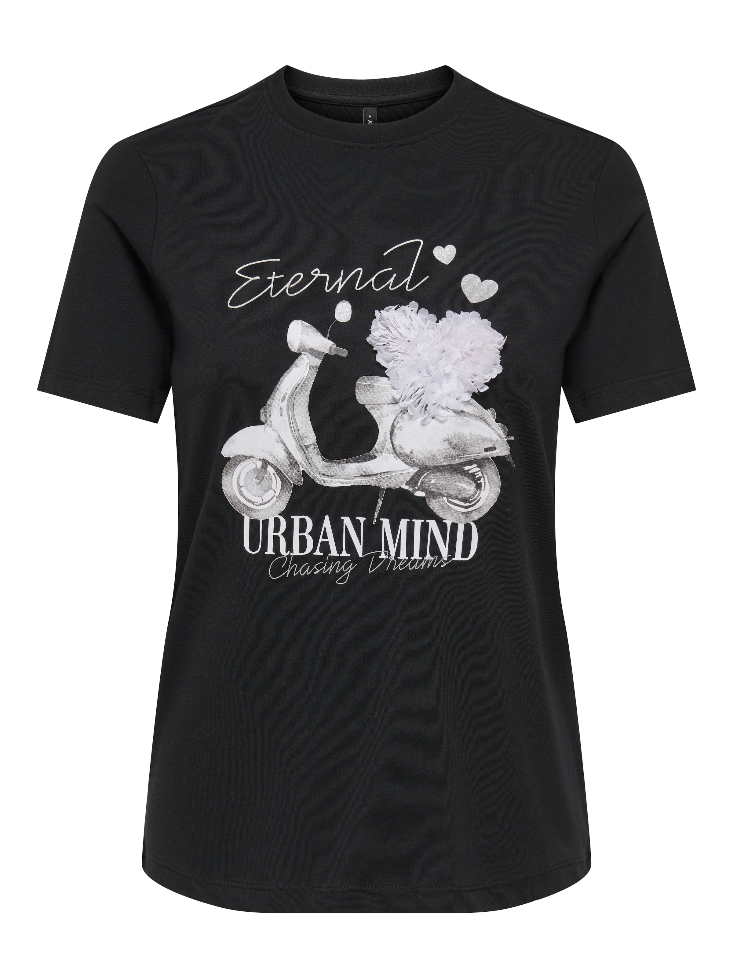 ONLY Shirts 'ONLPAULA' i XS i grå / sort / hvid, Produktvisning