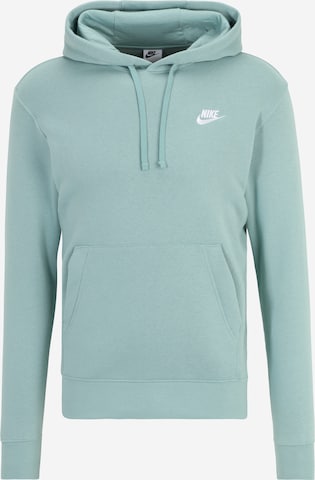 Nike Sportswear Sweatshirt 'Club Fleece' in Blauw: voorkant