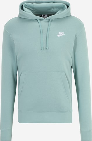 Regular fit Felpa 'Club Fleece' di Nike Sportswear in blu: frontale