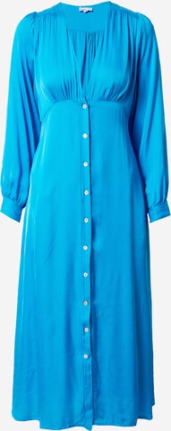 Robe-chemise 'HOLY' FRNCH PARIS en bleu : devant