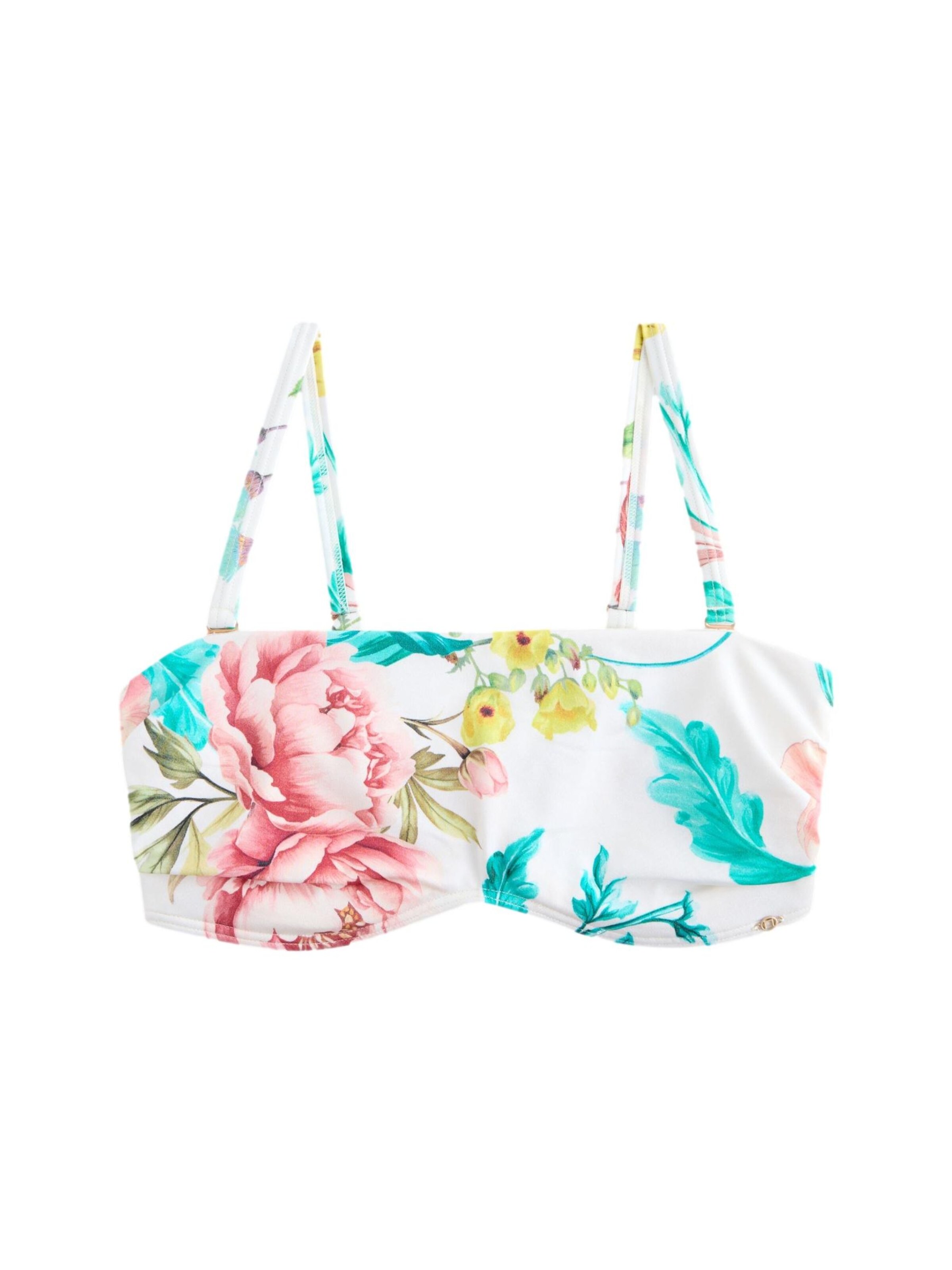 Next Сутиен бандо Горнище на бански в бяло: отпред