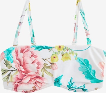 balta Next Bandeau Bikinio viršutinė dalis: priekis