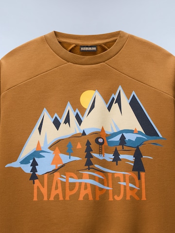 NAPAPIJRI Mikina 'B-Ellis' - Hnedá