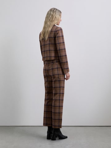 Scalpers Flared Παντελόνι σε καφέ