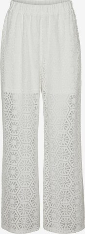 VERO MODA Wide leg Broek 'HONEY ' in Wit: voorkant