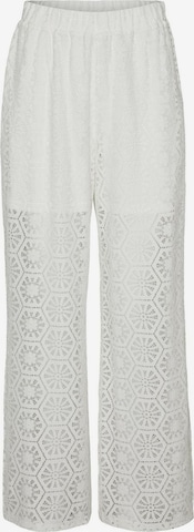 Wide Leg Pantalon 'HONEY ' VERO MODA en blanc : devant