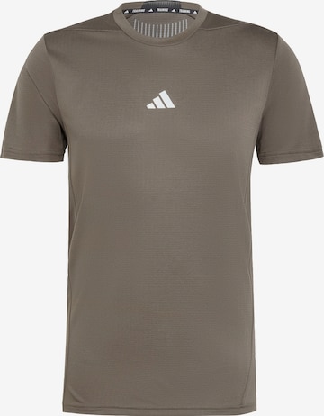 ADIDAS PERFORMANCE Performance shirt 'Designed For Training' in Green: front