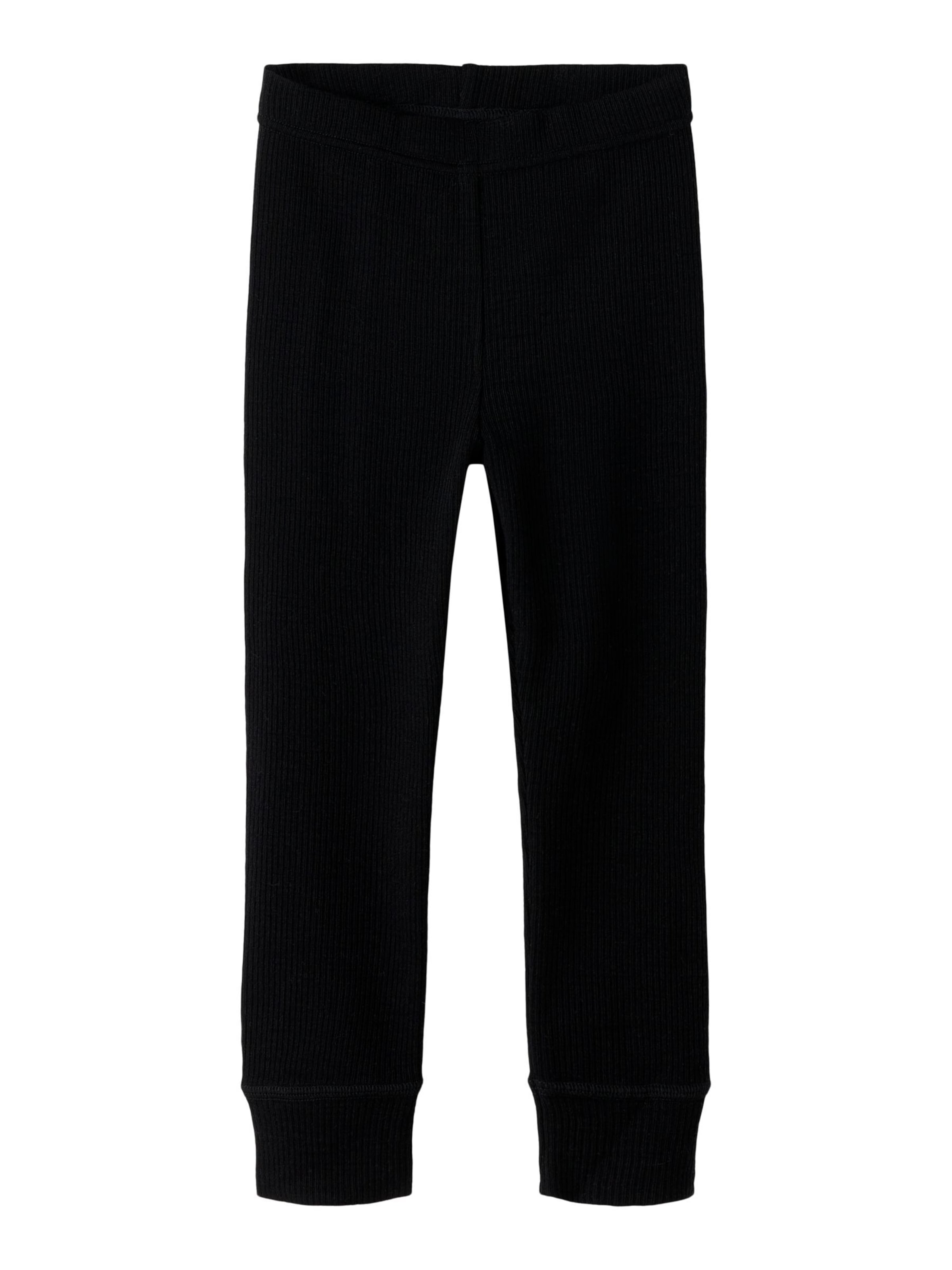 NAME IT Leggings 'NMNWax' in Schwarz: Vorderseite