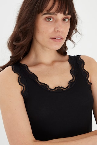 Fransa Top in Black