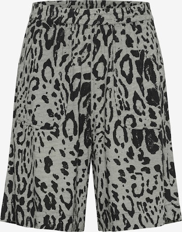 KaffeLoosefit Hlače 'Milia' - siva boja: prednji dio