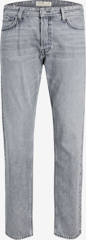 JACK & JONES Tapered Jeans 'Mike' in Grijs: voorkant