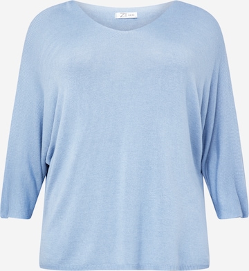 Z-One Sweater 'Juliet' in Blue: front