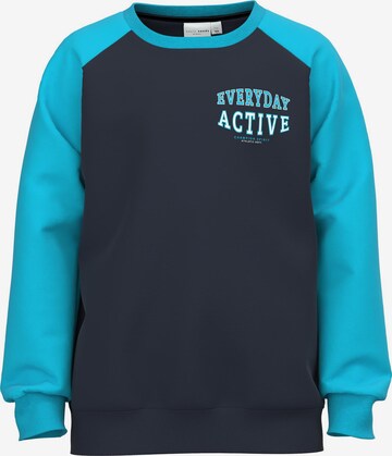 NAME IT Sweatshirt 'Vildar' in Blue: front