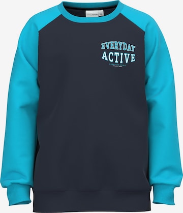 NAME IT Sweatshirt 'Vildar' in Blue: front