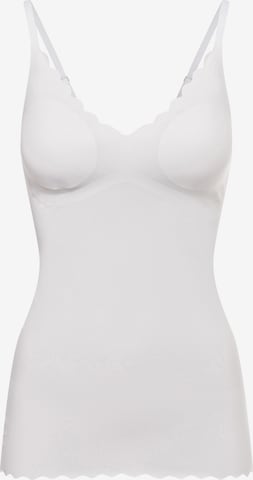 Maglietta intima 'Micro Lovers' di Skiny in bianco: frontale