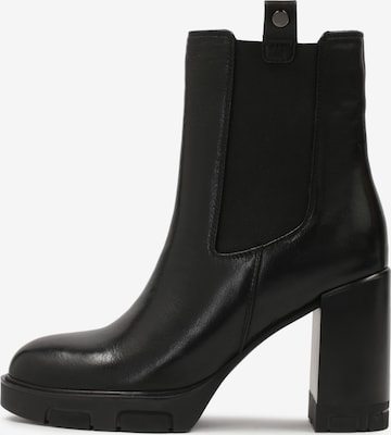 Kazar - Botas chelsea em preto: frente