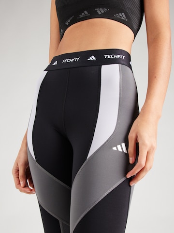 ADIDAS PERFORMANCE - Skinny Pantalón deportivo en negro