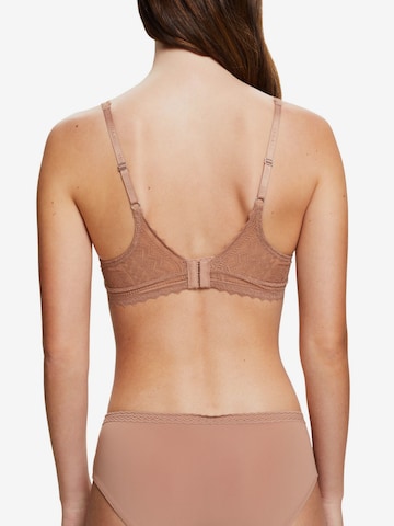 ESPRIT Triangle Bra in Beige