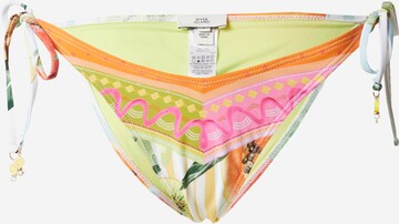 River Island Bikini Bottoms in Yellow: front