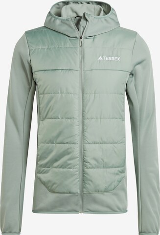 ADIDAS TERREX Outdoorjas in Groen: voorkant