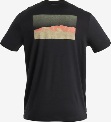 ICEBREAKER Koszulka funkcyjna 'Tech Lite III' w kolorze czarny