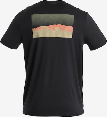 ICEBREAKER Funkčné tričko 'Tech Lite III' - Čierna