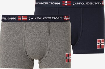 Jan Vanderstorm Boxershorts ' Tem ' in Blauw: voorkant