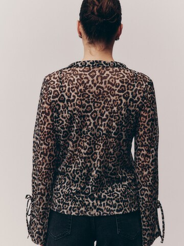 Next Bluse in Braun