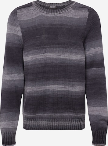 Pull-over Dondup en gris : devant