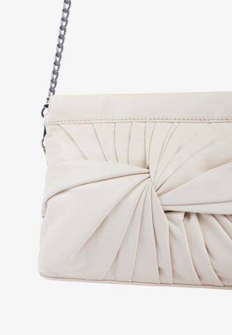 DreiMaster Klassik Clutch 'Ledkin' in White