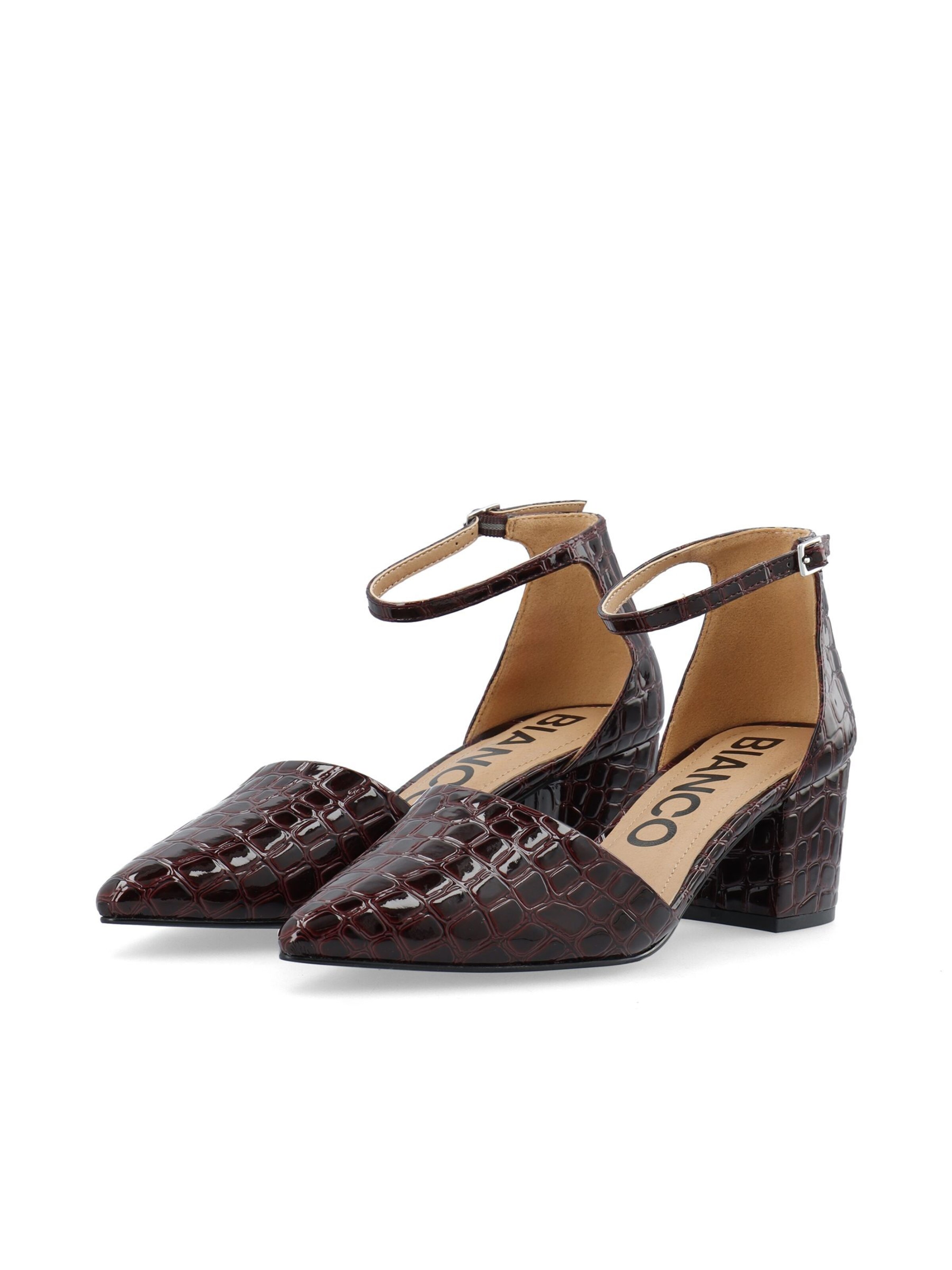 Bianco Pumps 'Devived' in Red