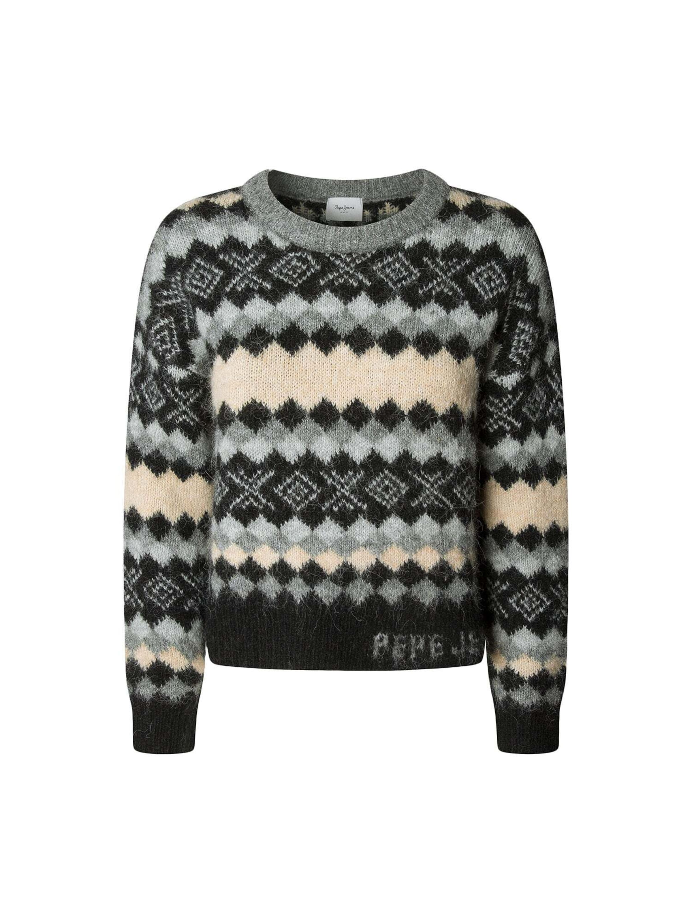 Pepe Jeans Pullover 'Celestine' in Grau: Vorderseite