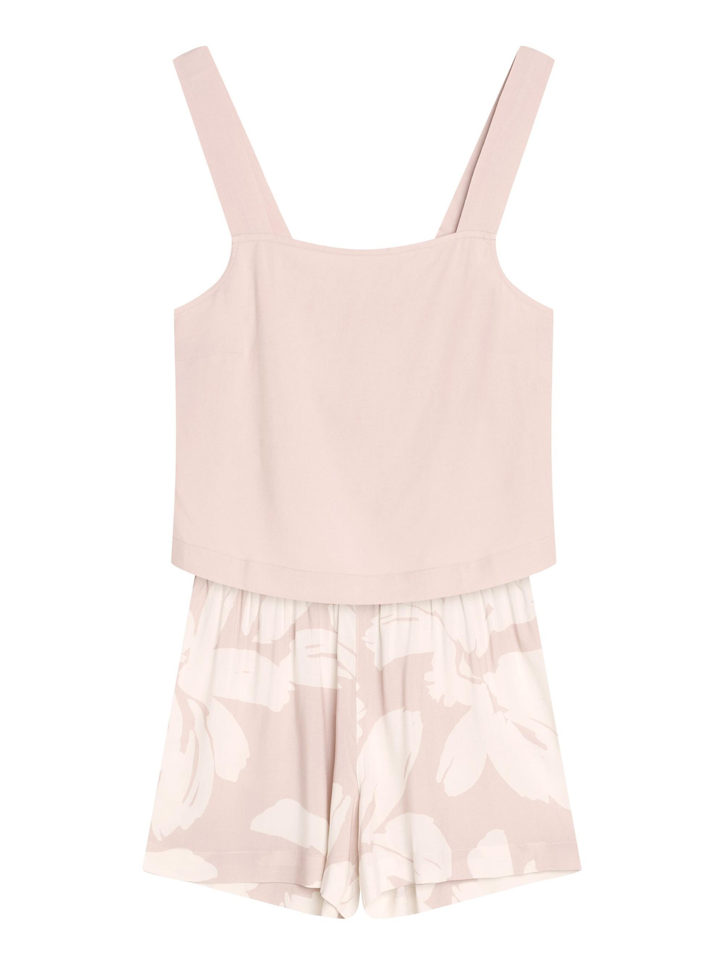 ESOTIQ - Pijama 'Roya' en rosa: frente
