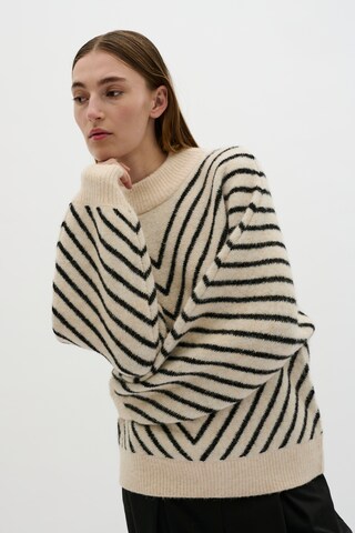 Pull-over 'Teodora' KAREN BY SIMONSEN en blanc : devant