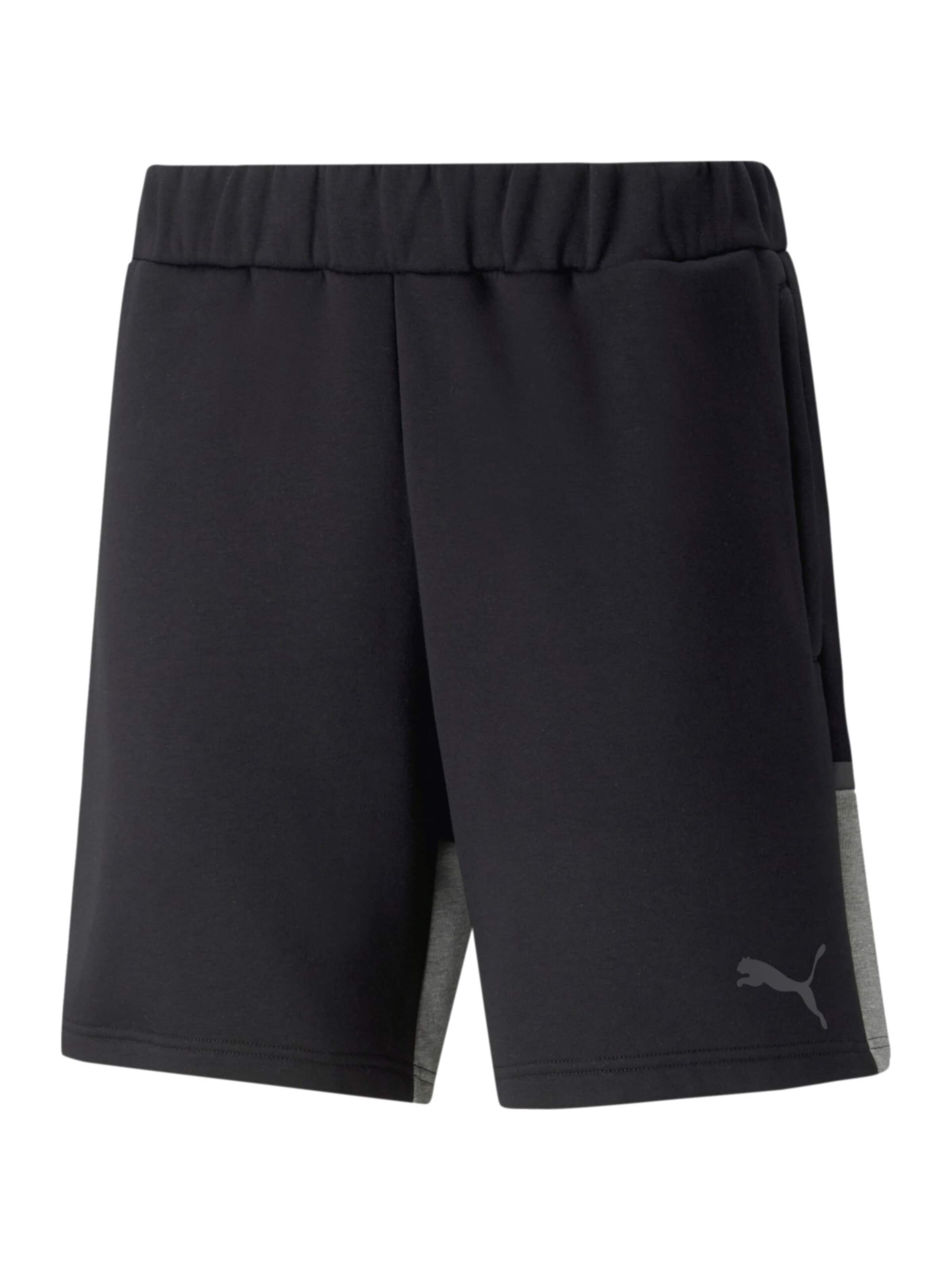 PUMA Regular Sports trousers &#x27;Team Cup&#x27; in Black: front