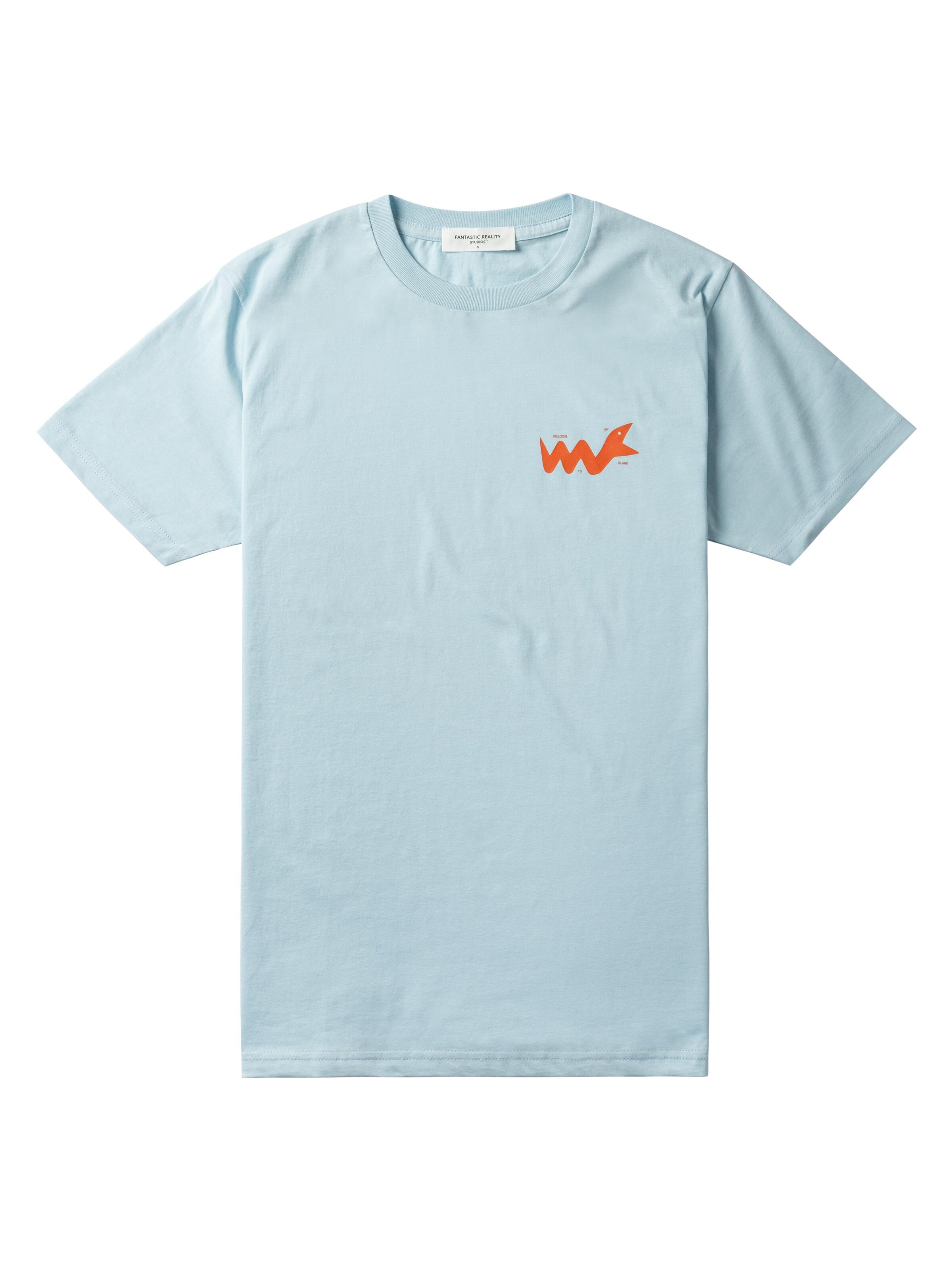 FANTASTIC REALITY STUDIOS Shirt 'Snake'‌‌‌‌‌‌ in Blau: Vorderseite