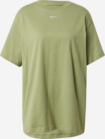 T-shirt Nike Sportswear en vert : devant