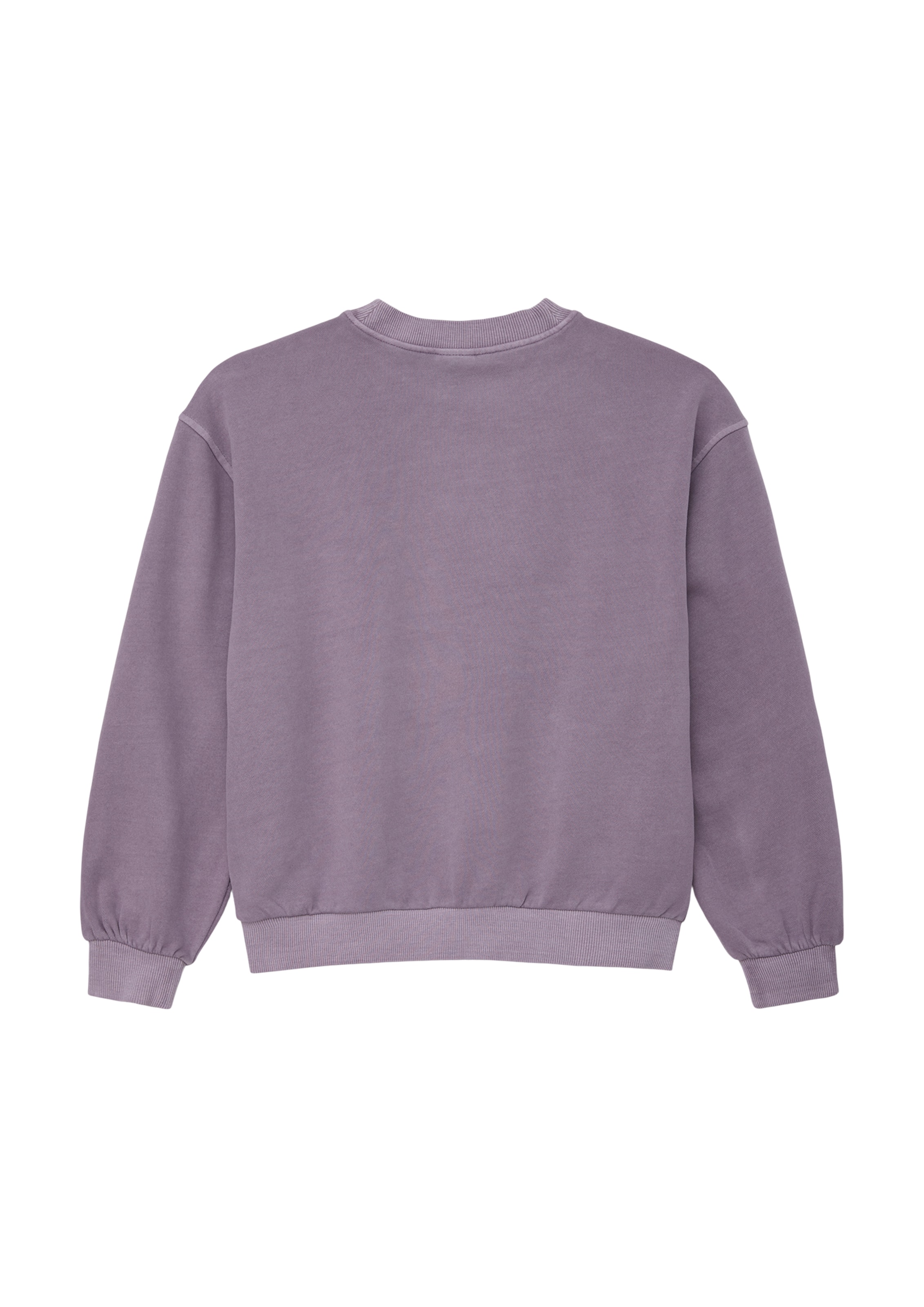 s.Oliver Sweatshirt in Purple: back