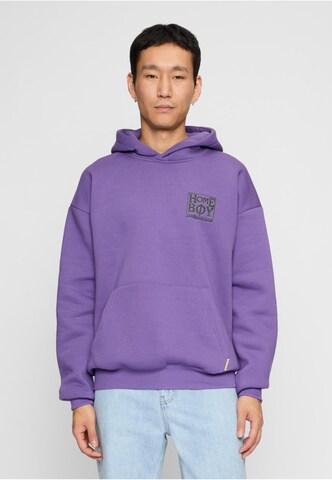HOMEBOY Sweatshirt 'Old School ' in Purple: front