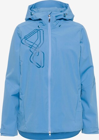 OCK Athletic Jacket in Blue: front