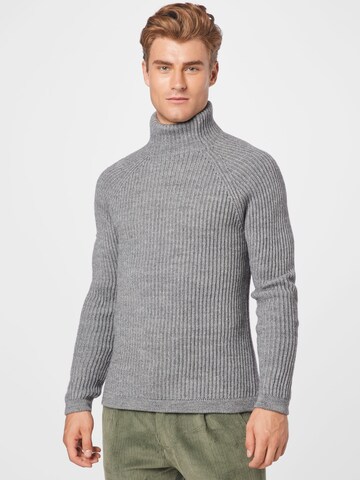 Pullover 'Arvid' di DRYKORN in grigio: frontale