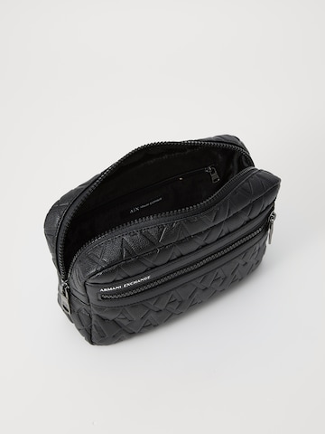 ARMANI EXCHANGE Toaletna torbica | črna barva