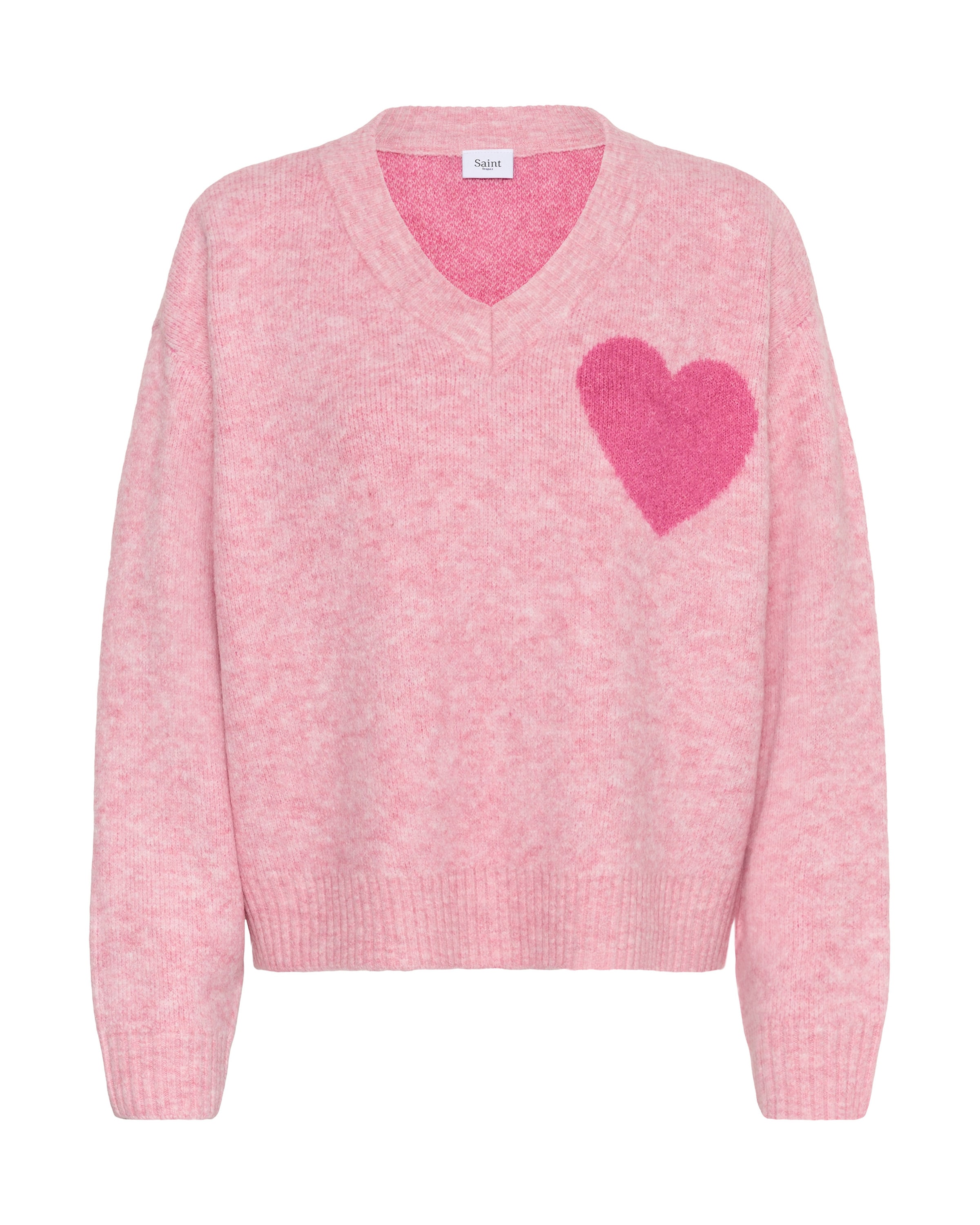 Pull-over 'PariaSZ' SAINT TROPEZ en rose : devant