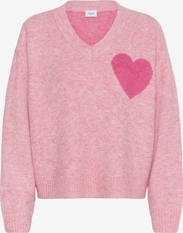 Pull-over 'PariaSZ' SAINT TROPEZ en rose : devant