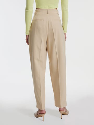 Effilé Pantalon 'ABBEY' EDITED en beige