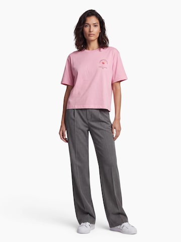 VERO MODA Футболка 'VMPAULINA THEA' в Ярко-розовый