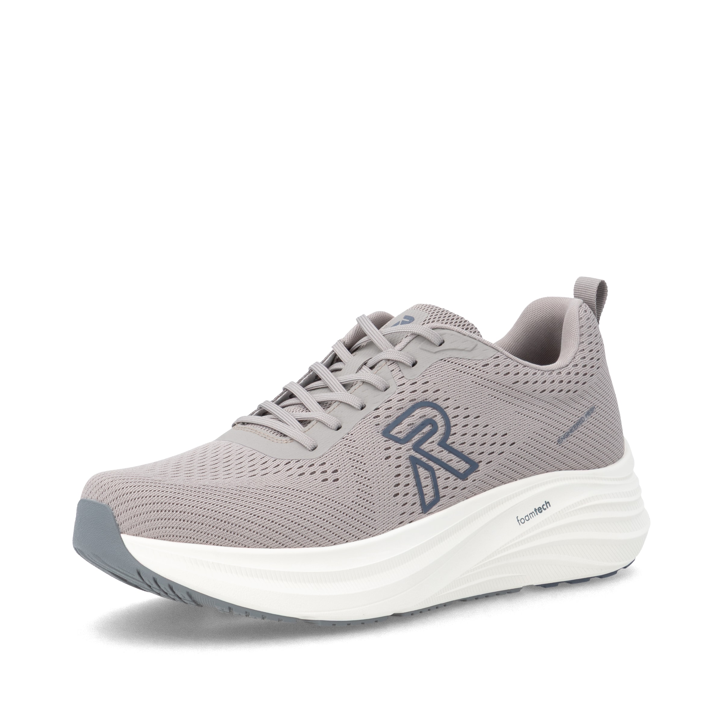 Baskets basses ' U4101 ' Rieker en beige : devant