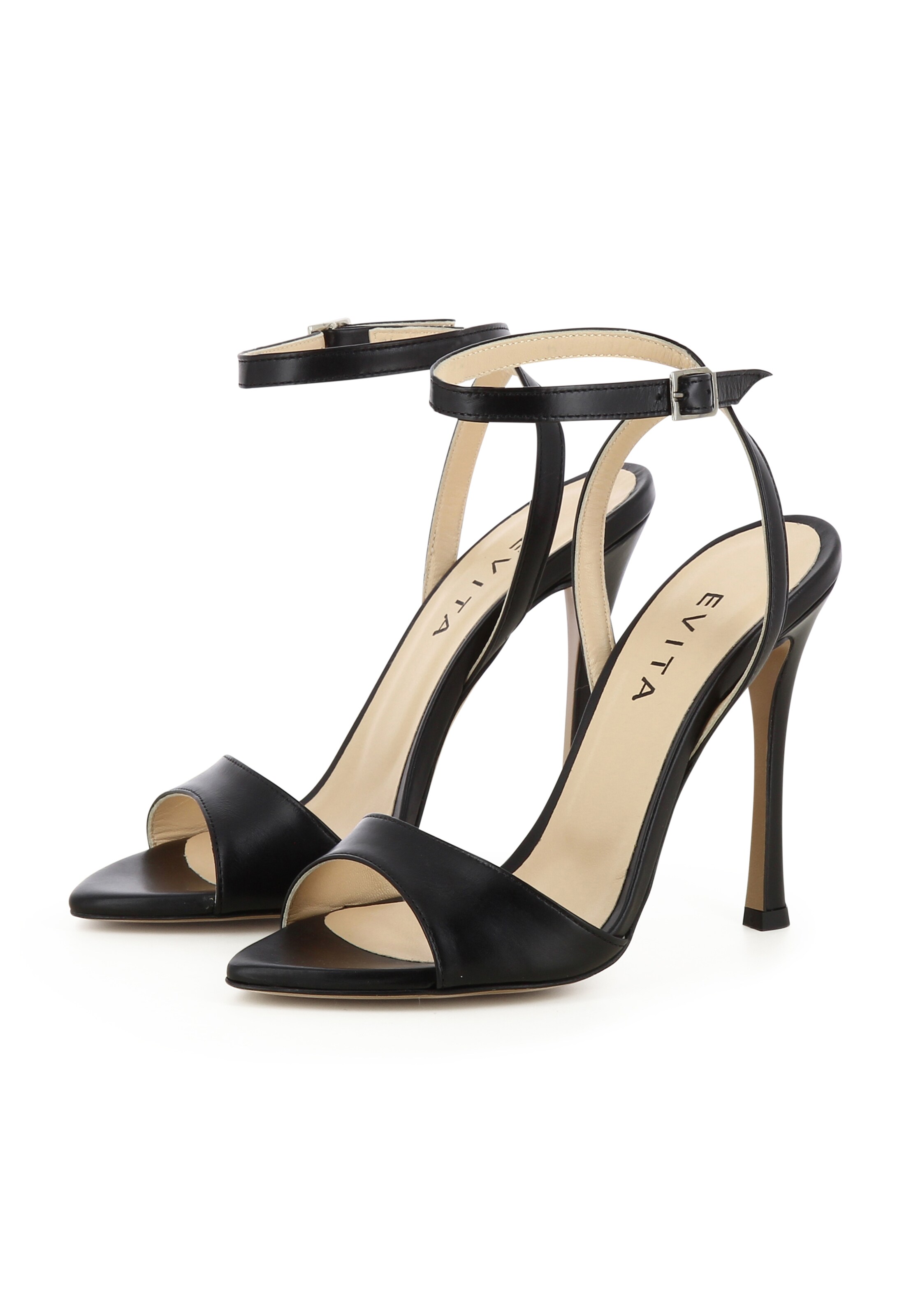 EVITA Strap sandal 'MONICA' in Black